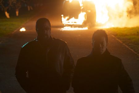 Steven Seagal and Byron Mann in Absolution (2015)