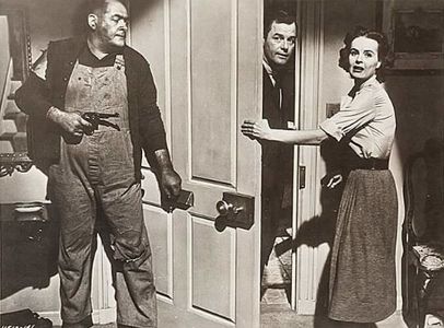 Robert Middleton, Mary Murphy, and Gig Young in The Desperate Hours (1955)
