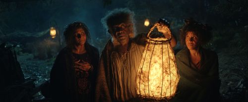Lenny Henry, Thusitha Jayasundera, and Sara Zwangobani in The Lord of the Rings: The Rings of Power: Adrift (2022)