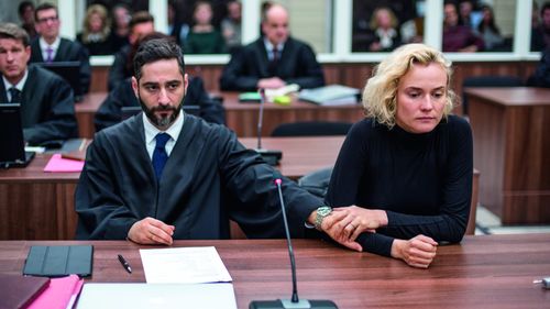 Denis Moschitto and Diane Kruger in In the Fade (2017)
