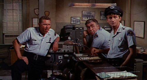 Timothy Scott, William Watson, and Peter Whitney in In the Heat of the Night (1967)