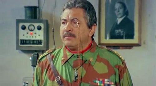 Renzo Montagnani in The Soldier with Great Maneuvers (1978)