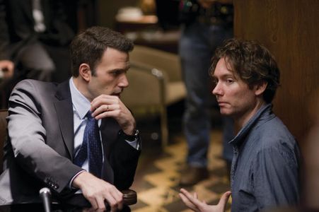 Ben Affleck and Kevin Macdonald in State of Play (2009)