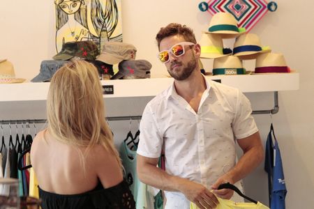Nick Viall and Leah Block in Bachelor in Paradise (2014)
