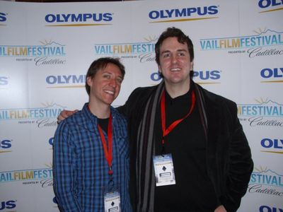 Director Matthew Breault and screenwriter Alex George Pickering at the Vail Film Festival screening of 