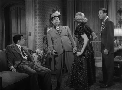 Dean Martin, Don DeFore, John Lund, and Diana Lynn in My Friend Irma (1949)