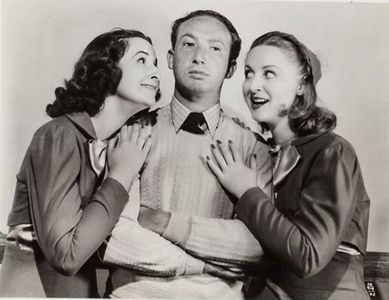 Dixie Dunbar, Frank Melton, and Constance Moore in Freshman Year (1938)
