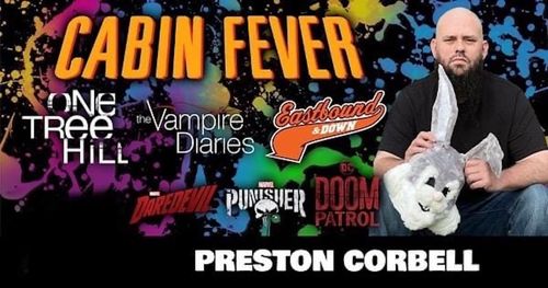 Preston Corbell Comic Con Banner