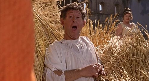 Jack Gilford and Janet Webb in A Funny Thing Happened on the Way to the Forum (1966)