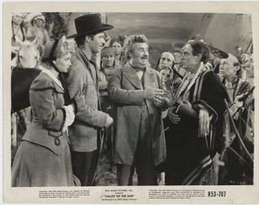 Lucille Ball, James Craig, Billy Gilbert, and Antonio Moreno in Valley of the Sun (1942)