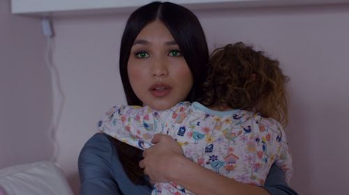 Gemma Chan and Pixie Davies in Humans (2015)