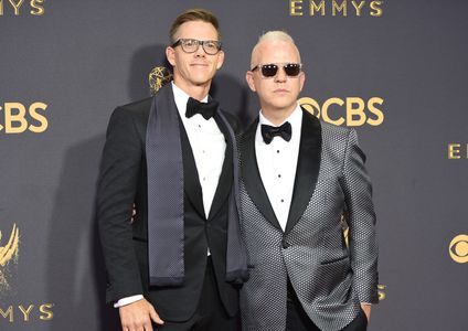 David Clayton Miller and Ryan Murphy at an event for The 69th Primetime Emmy Awards (2017)