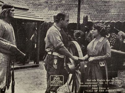 Milton Brown, Robert Edeson, and Winifred Kingston in The Call of the North (1914)