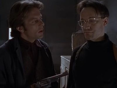 Ted Raimi and Gary Cole in American Gothic (1995)