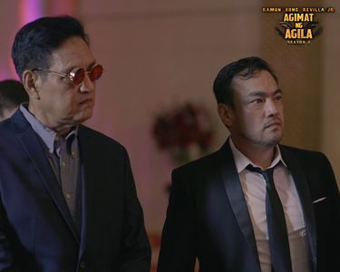 Dindo Arroyo and Romeo Bautista in Agimat ng agila (2021)