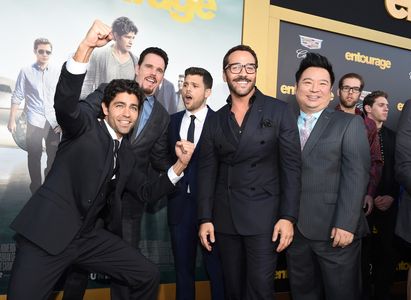 Kevin Dillon, Adrian Grenier, Jeremy Piven, Rex Lee, and Jerry Ferrara at an event for Entourage (2015)