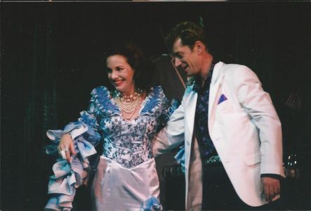 Me as Miss Lucy with Chance Wayne (Christophe Raymond) Sweet Bird of Youth alongside Claudia Cardinale
