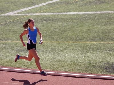 Stephanie C. Allen--Long Distance Track Athlete.