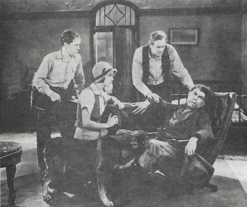 Buzz Barton, June Marlowe, Arthur Morrison, and Lee Shumway in The Lone Defender (1930)