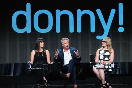 Angie Day, Donny Deutsch, and Emily Tarver at an event for Donny! (2015)