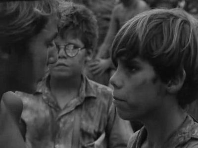 James Aubrey, Tom Chapin, and Hugh Edwards in Lord of the Flies (1963)