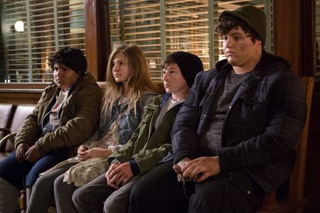 Mason Cook, Eric Osovsky, Juliocesar Chavez, and Emma Rose Maloney in Grimm (2011)