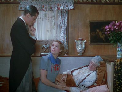 Annabella, Edward Underdown, and Irene Vanbrugh in Wings of the Morning (1937)