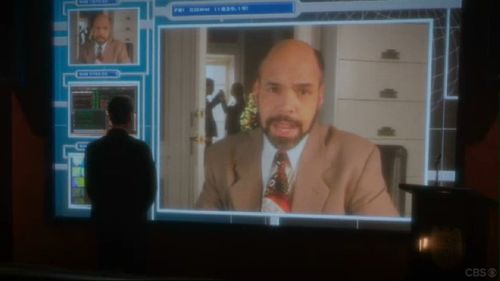Kevin as DoD Liaison Klein, debriefs Sean Murray on NCIS, episode: 