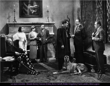 Boris Karloff, Bela Lugosi, Beulah Bondi, Violet Kemble Cooper, Frances Drake, Walter Kingsford, and Frank Lawton in The