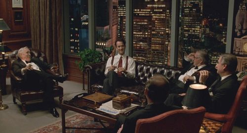 Tom Hanks, Jason Robards, Charles Glenn, Robert Ridgely, and Ron Vawter in Philadelphia (1993)