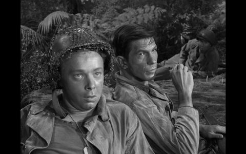 Leonard Nimoy and Ralph Votrian in The Twilight Zone (1959)