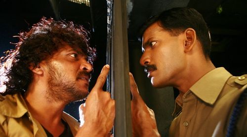 Vishal and Upendra in Sathyam (2008)