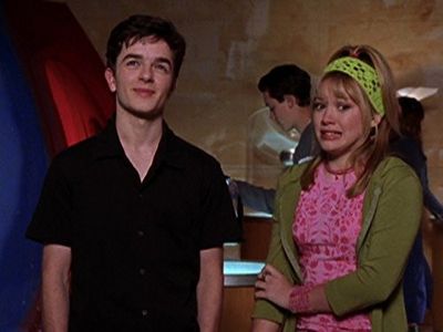 Kyle Downes and Hilary Duff in Lizzie McGuire (2001)