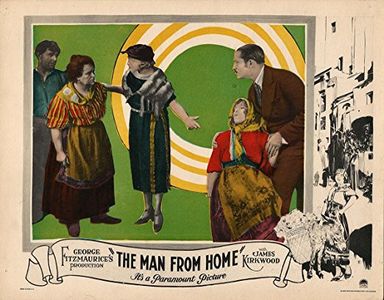 Annette Benson, Dorothy Cumming, James Kirkwood, Anna Q. Nilsson, and José Ruben in The Man from Home (1922)