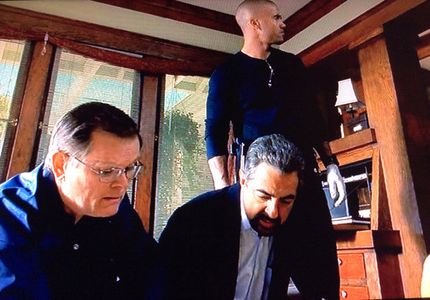 Shemar Moore, Joe Mantegna and Rod Britt in Criminal Minds (2008)