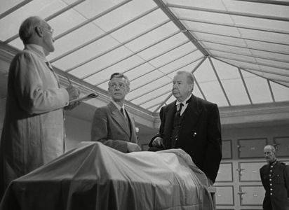 Charles Coburn, Cyril Delevanti, and Wyndham Standing in Lured (1947)