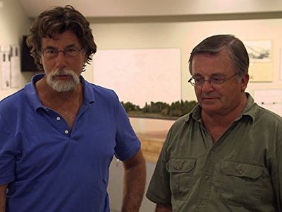 Rick Lagina and Charles Barkhouse in The Curse of Oak Island (2014)
