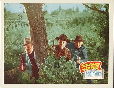 George Chesebro, Edmund Cobb, and Stanley Price in Stagecoach to Denver (1946)