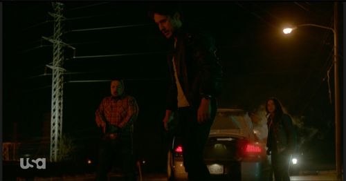 Alice Braga, Pete O. Partida, and Peter Gadiot in Queen of the South (2016)