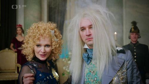 Anna Geislerová and Ondrej Sokol in The Christmas Star (2020)