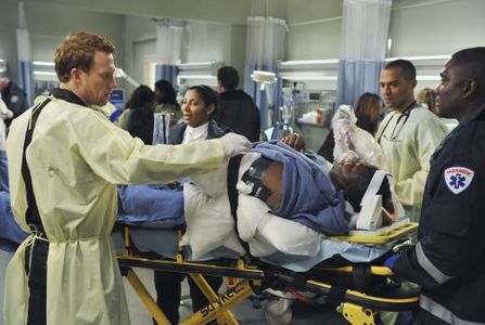 Kelvin Brown, Kevin McKidd, and Jesse Williams in Grey's Anatomy (2005)