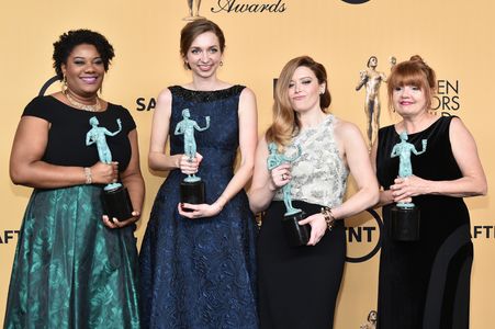 Natasha Lyonne, Annie Golden, Lauren Lapkus, and Adrienne C. Moore at an event for The 21st Annual Screen Actors Guild A