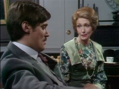 Rachel Gurney and Simon Williams in Upstairs, Downstairs (1971)