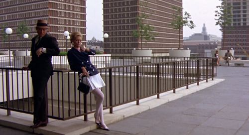Faye Dunaway and Paul Burke in The Thomas Crown Affair (1968)