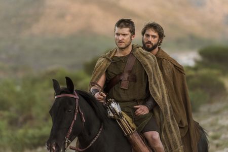 Louis Hunter and Tom Weston-Jones in Troy: Fall of a City (2018)
