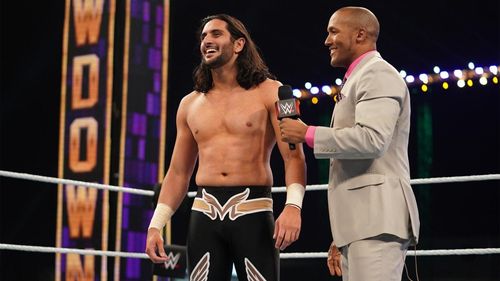 Mansoor Al-Shehail and Bryan J. Kelly in WWE Super Show-Down (2020)
