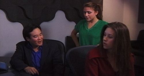 Blake Kushi, Kate Krieger, and Amy Bloom in The Truth About Lying (2009)