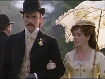 Ben Miles and Amanda Root in The Forsyte Saga (2002)
