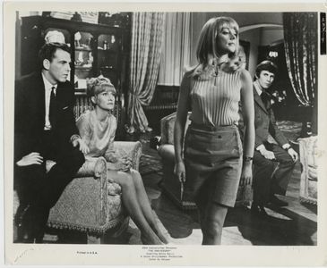 Sheila Hancock, Jack Hedley, Christian Roberts, and Elaine Taylor in The Anniversary (1968)