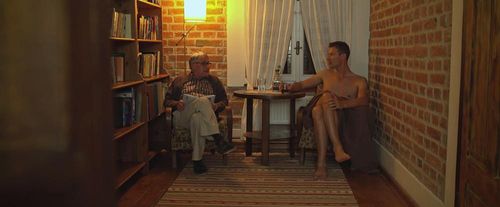 Antonín Procházka and Jirí Vojta in About a Father (2017)